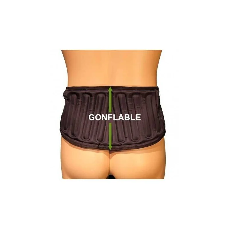 AIR LOMBAIRE L5 S1 Ceinture lombaire gonflable 18cm sans baleines rigides